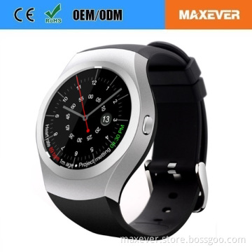 MTK2502 1.3" IPS Full Screen Round Smart Watch Phone KS2